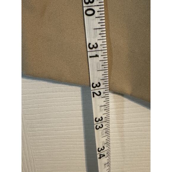 Kim Rogers Slip On Khaki Capris, Polyester, Front Pockets, Elastic Waist, 18W - Picture 4 of 5